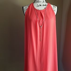 by & by Mini Swing Dress Size: Large